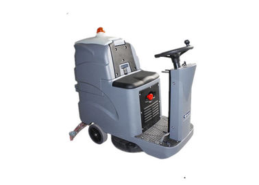 خاکستری صنعتی سواری اسکرابر برای تمیز کردن ماشین آلات برای انبار / کارخانه