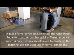 سوار شدن با باتری بر روی کف صاف کننده برای کف سخت تجاری