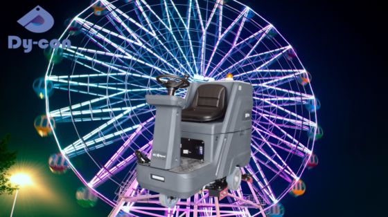 اسکرابر کف صنعتی Dycon D8 Pro - 41441 فوت مربع در ساعت، مخزن 140 لیتری